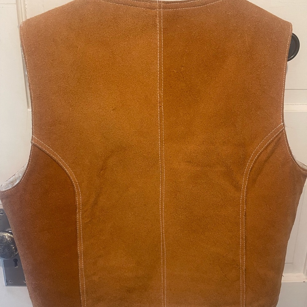 Brown Vest with Cream Lining AWESOME! - Picture 7 of 8
